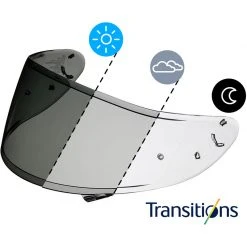 Visiere Visiera Shoei Cwr-1 Pin Fotocromatica