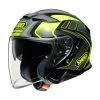 Fibra Casco Jet Shoei J-cruise 2 Aglero Tc-3 Giallo