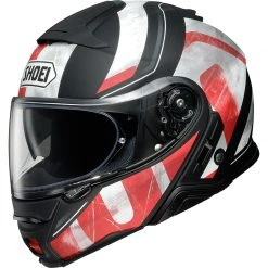 Fibra Casco Modulare Shoei Neotec 2 Jaunt Tc1 Rosso