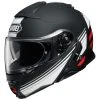 Fibra Shoei Neotec 2 Separator Tc5 Nero Bianco Rosso Opaco